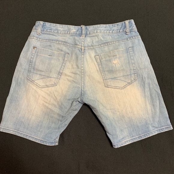 Effekt Men’s Denim Shorts - Picture 2 of 4